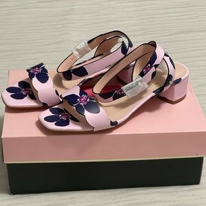 Floral kate spade sandals